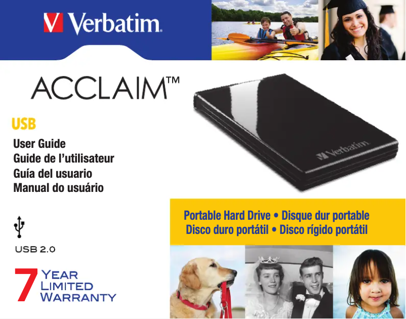 Página 1 del manual Manual de usuario Verbatim Acclaim 97185