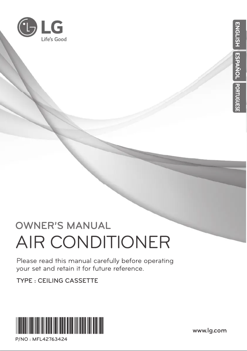Page 1 de la notice Manuel utilisateur LG ATNQ54GMLE5