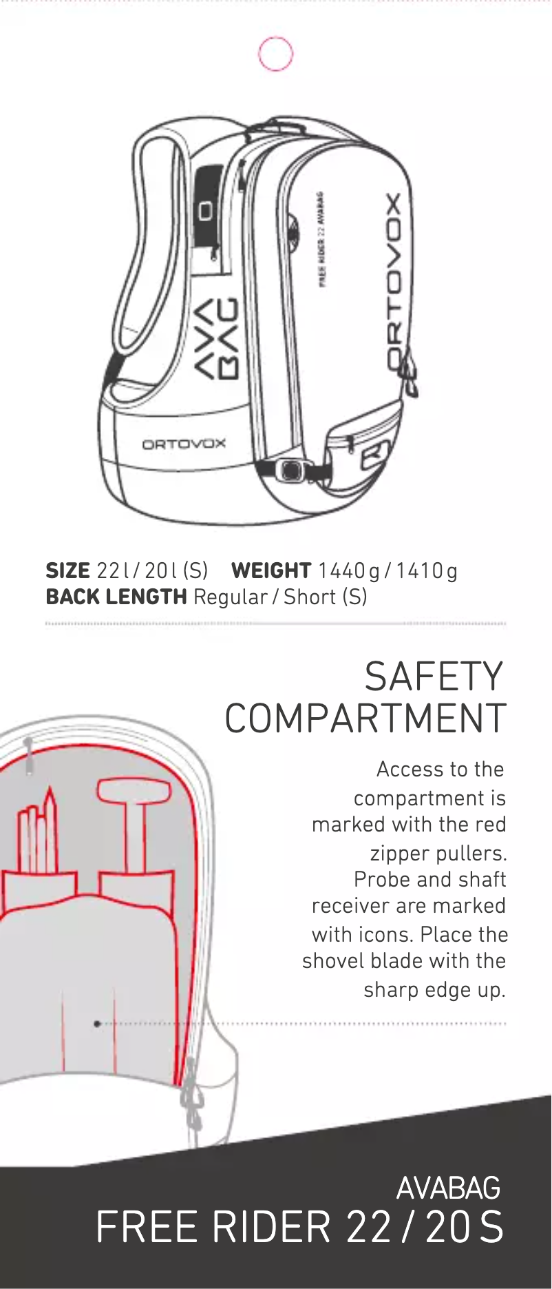 Image de la première page du manuel de l'appareil Free Rider 20 S