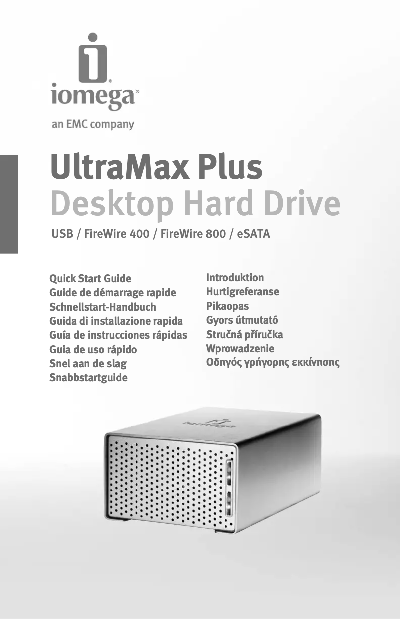 Image de la première page du manuel de l'appareil UltraMax Plus 34497