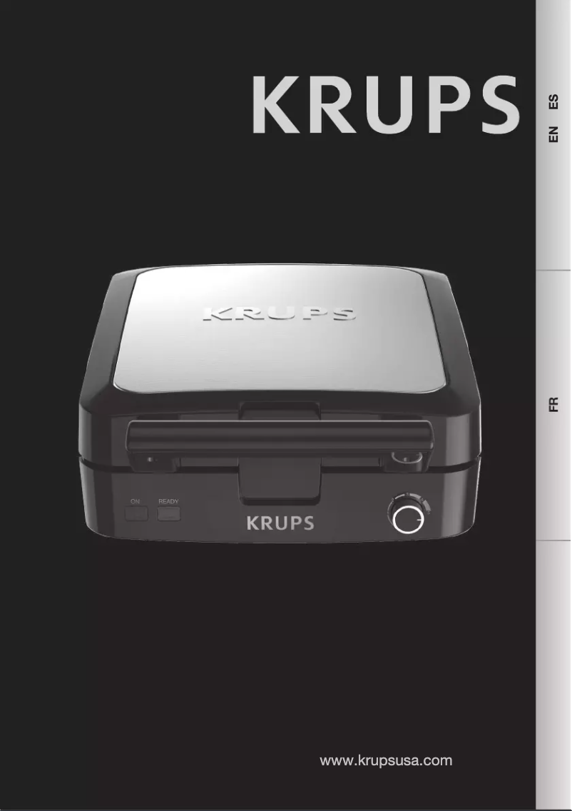 Page 1 de la notice Manuel utilisateur Krups GQ5025