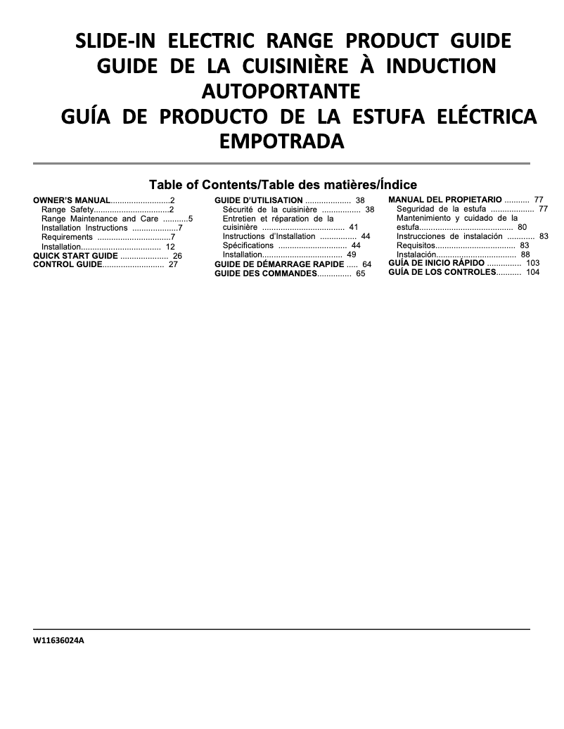 Page 1 de la notice Brochure Maytag MES8800PZ