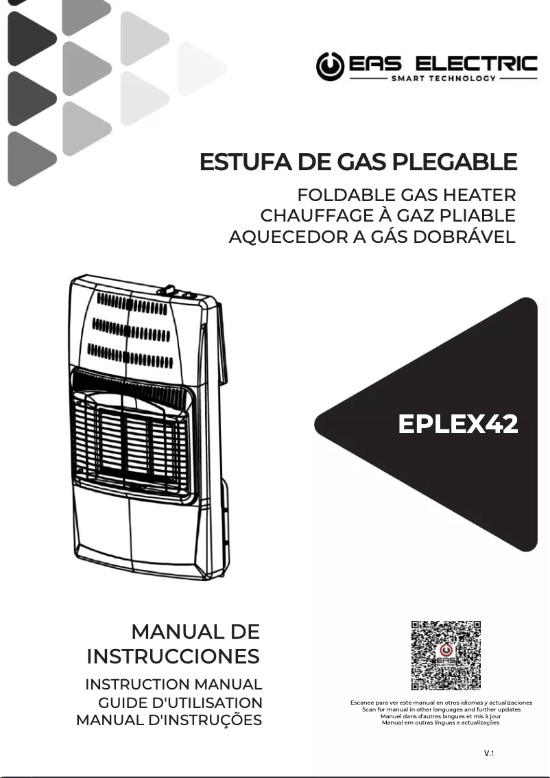 Page n°1 - Manuel utilisateur EAS Electric EPLEX42
