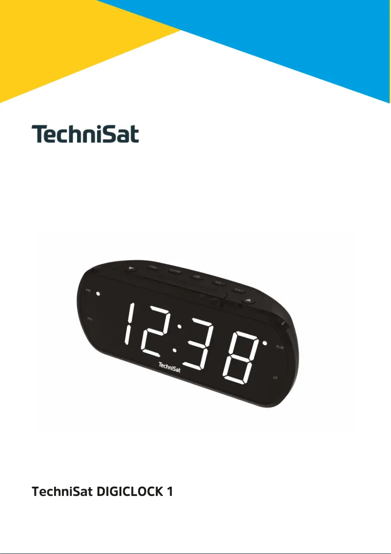 Page n°1 - Manuel utilisateur TechniSat DigiClock 1