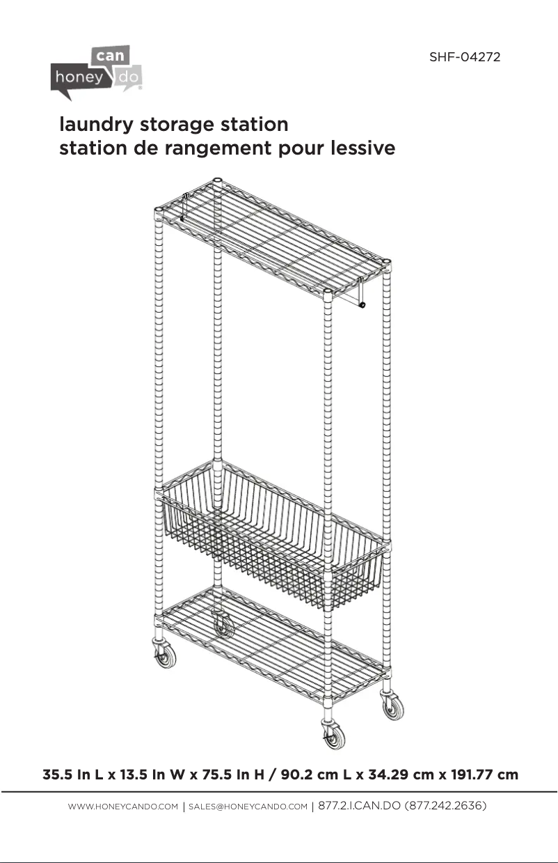 Image de la première page du manuel de l'appareil SHF-04272