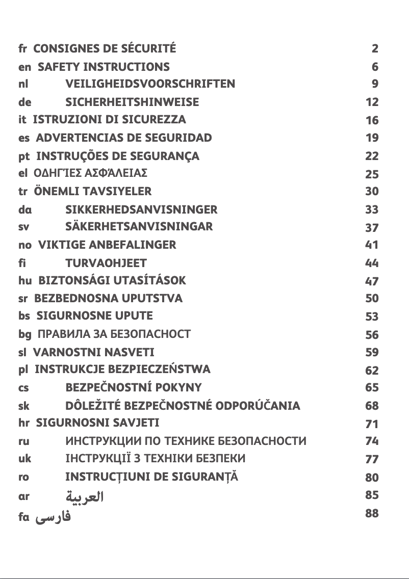 Page 1 de la notice Manuel utilisateur Moulinex Easy Fry & Grill EZ505D10