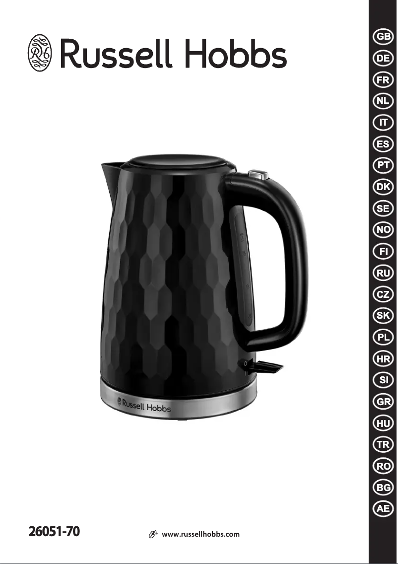 Página 1 del manual Manual de usuario Russell Hobbs Honeycomb 26051