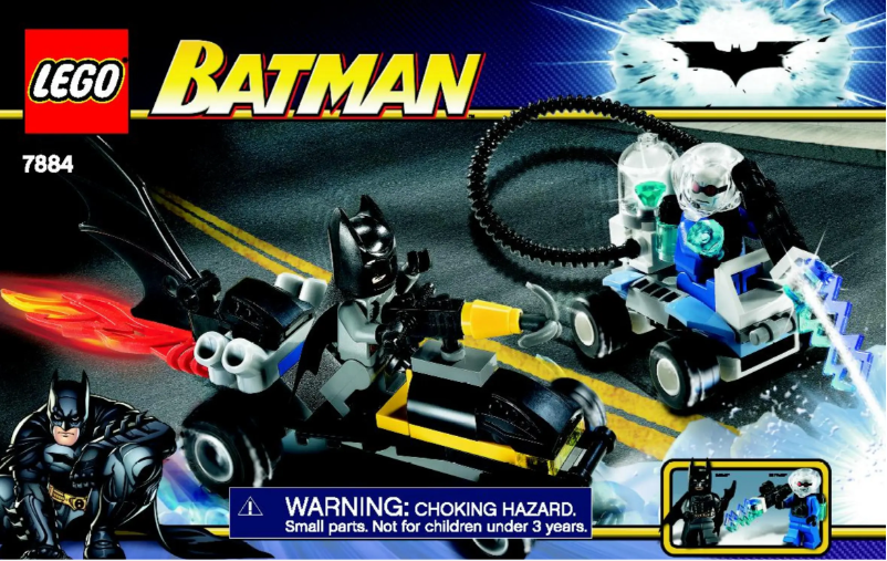 Page 1 de la notice Manuel utilisateur Lego Batman 7884