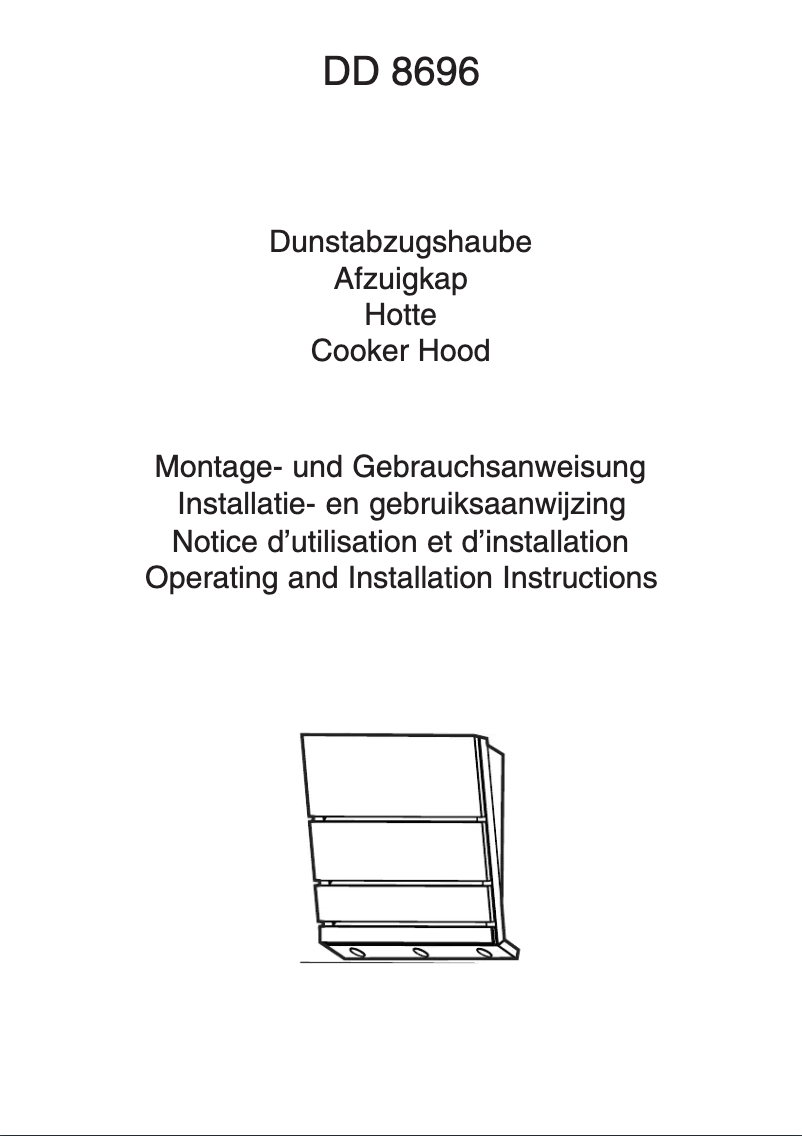 Page 1 de la notice Manuel utilisateur AEG-Electrolux DD 8696 M