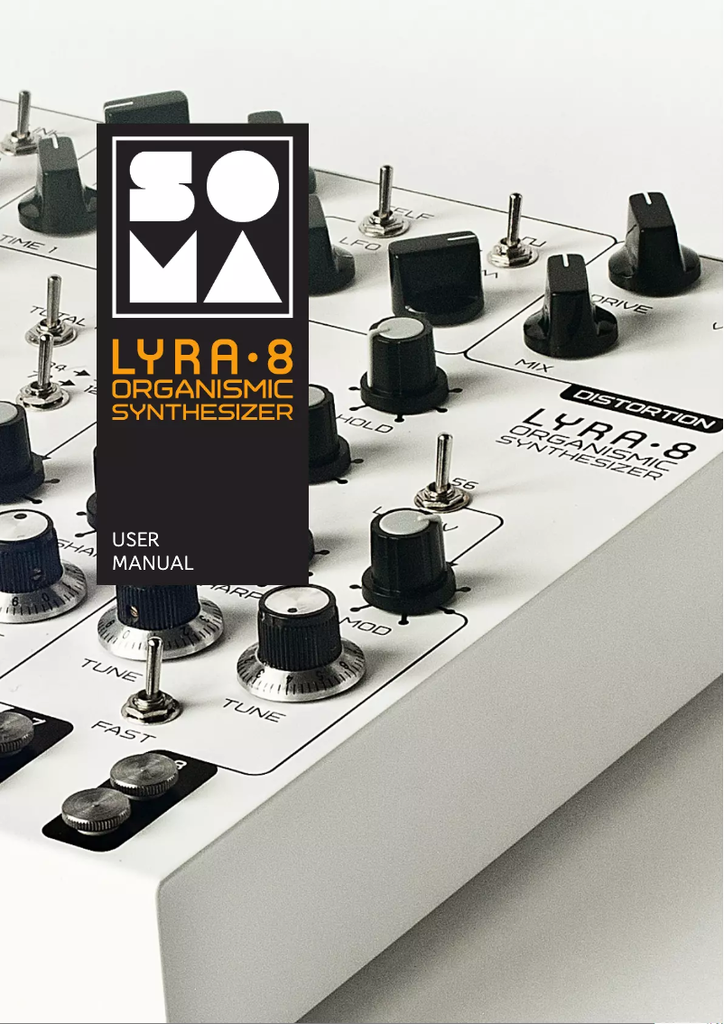 Image de la première page du manuel de l'appareil Lyra-8