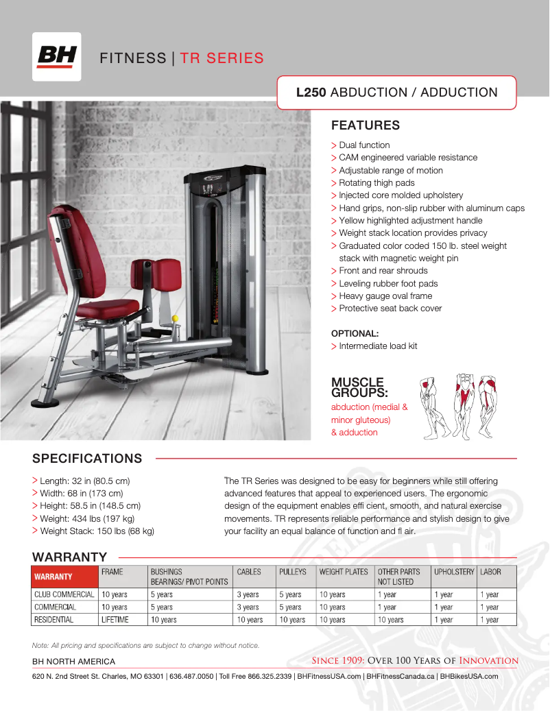 Image de la première page du manuel de l'appareil L250