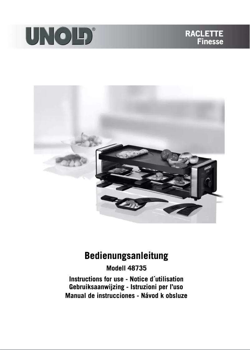 Image de la première page du manuel de l'appareil 48735