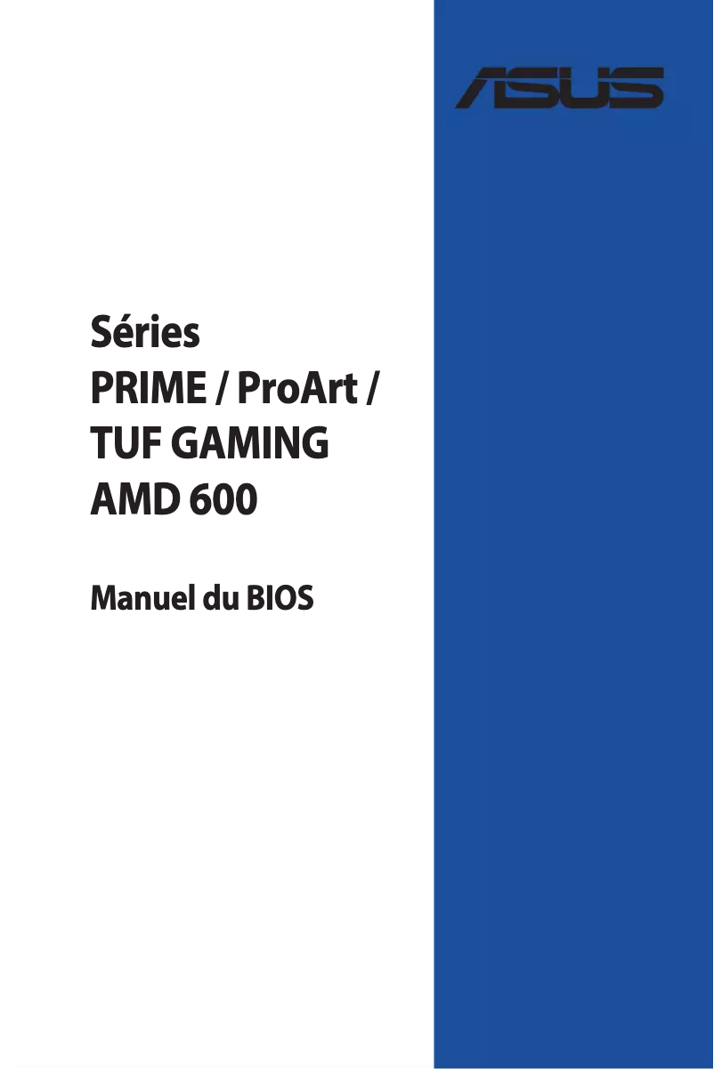 Page 1 de la notice Manuel utilisateur Asus ProArt B650-CREATOR
