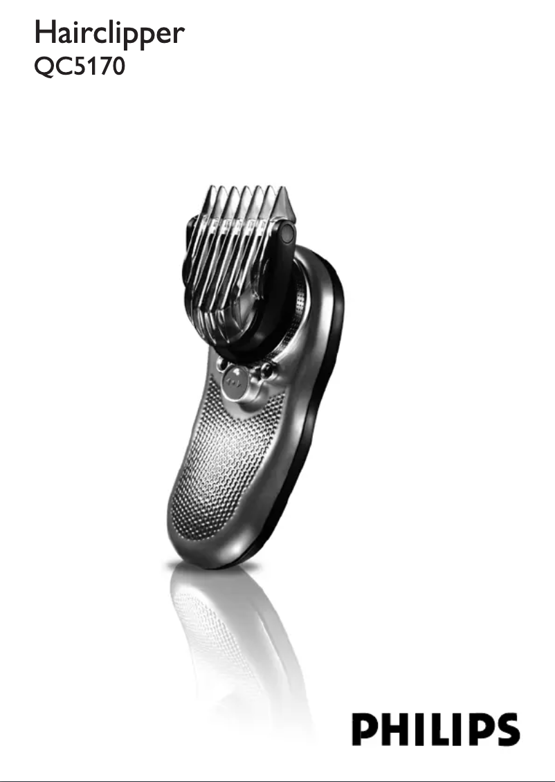 Image de la première page du manuel de l'appareil QC5170