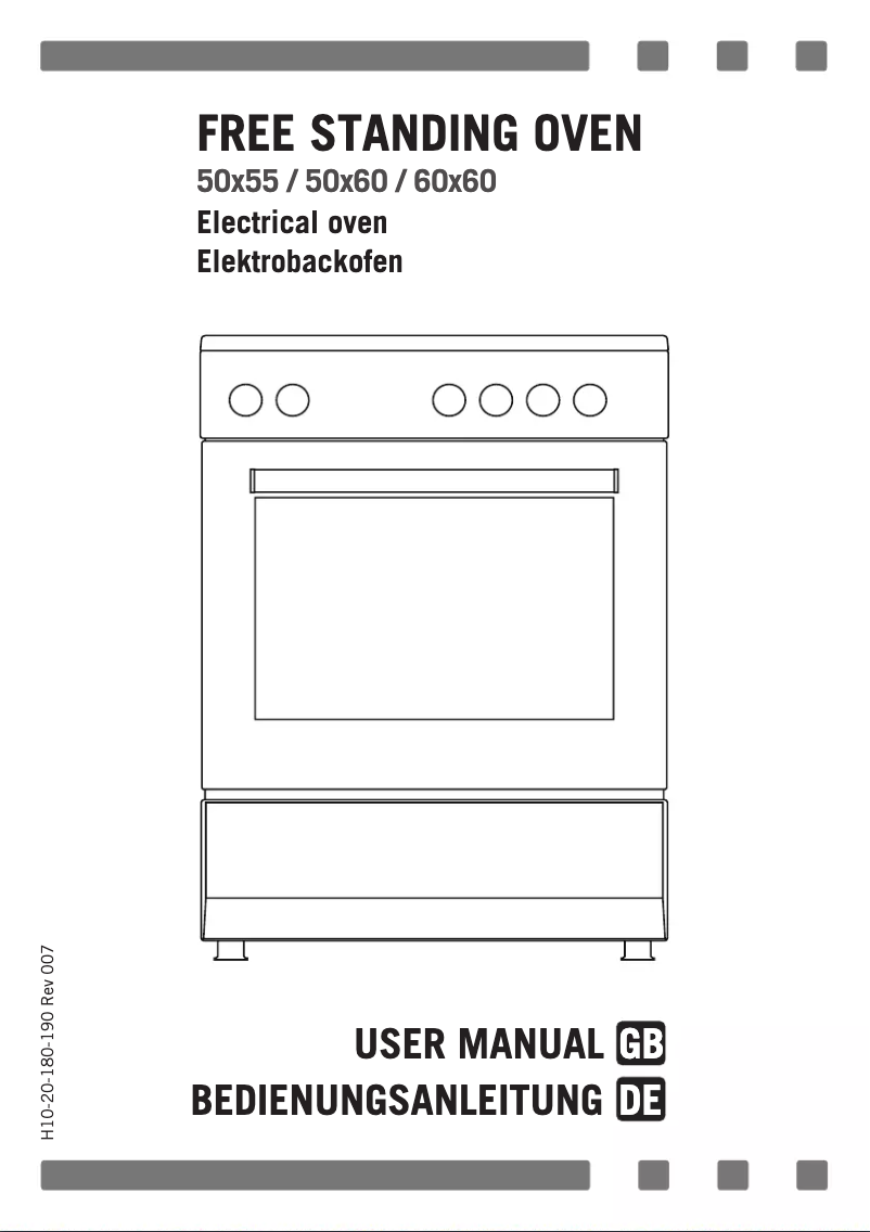 Page n°1 - Manuel utilisateur Respekta SH1000-33