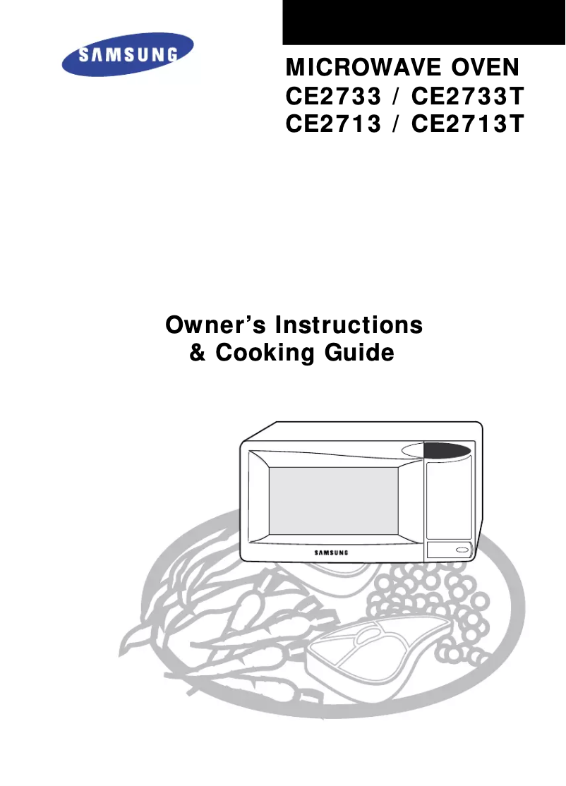 Image de la première page du manuel de l'appareil CE2733C