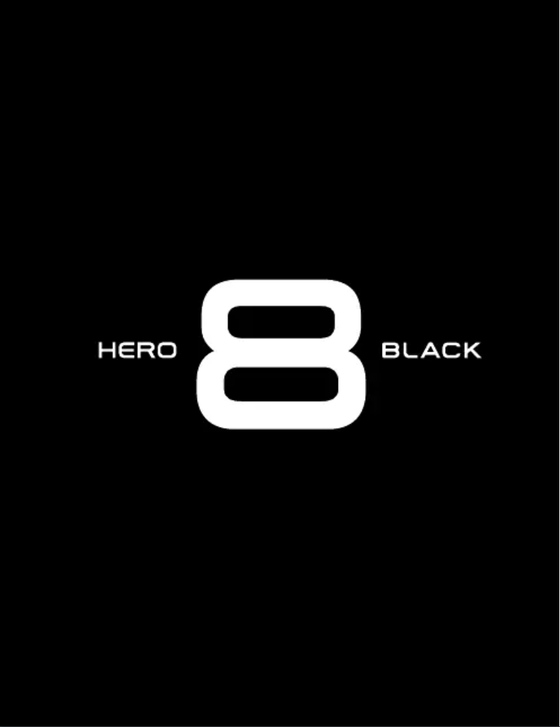 Image de la première page du manuel de l'appareil HERO 8