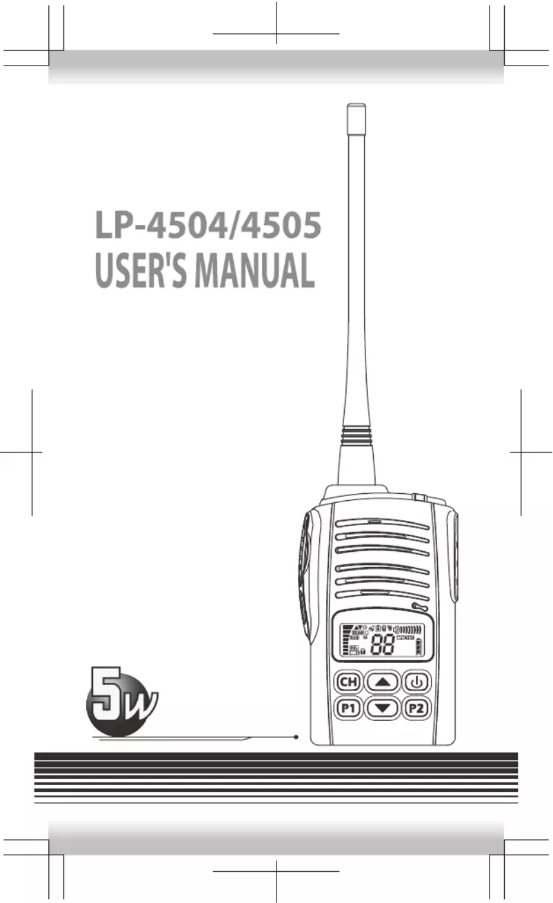 Page 1 de la notice Manuel utilisateur Wintec LP-4504