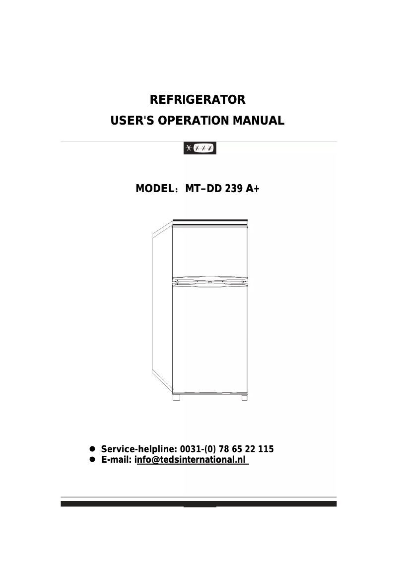 Page 1 de la notice Manuel utilisateur Whiteline MT-DD 239A