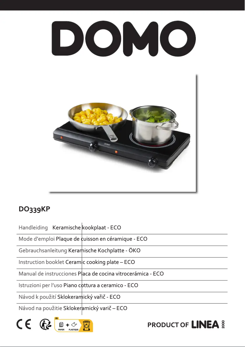 Image de la première page du manuel de l'appareil DO339KP