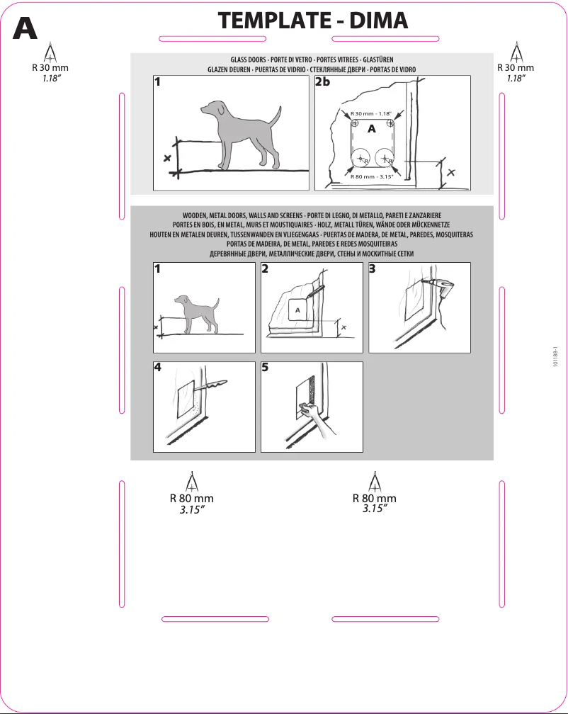 Image de la première page du manuel de l'appareil Swing Microchip Large