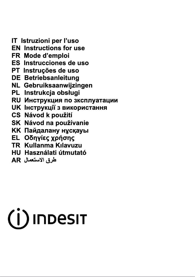 Page 1 de la notice Mode d'emploi Indesit IHTI 9.5 L B X