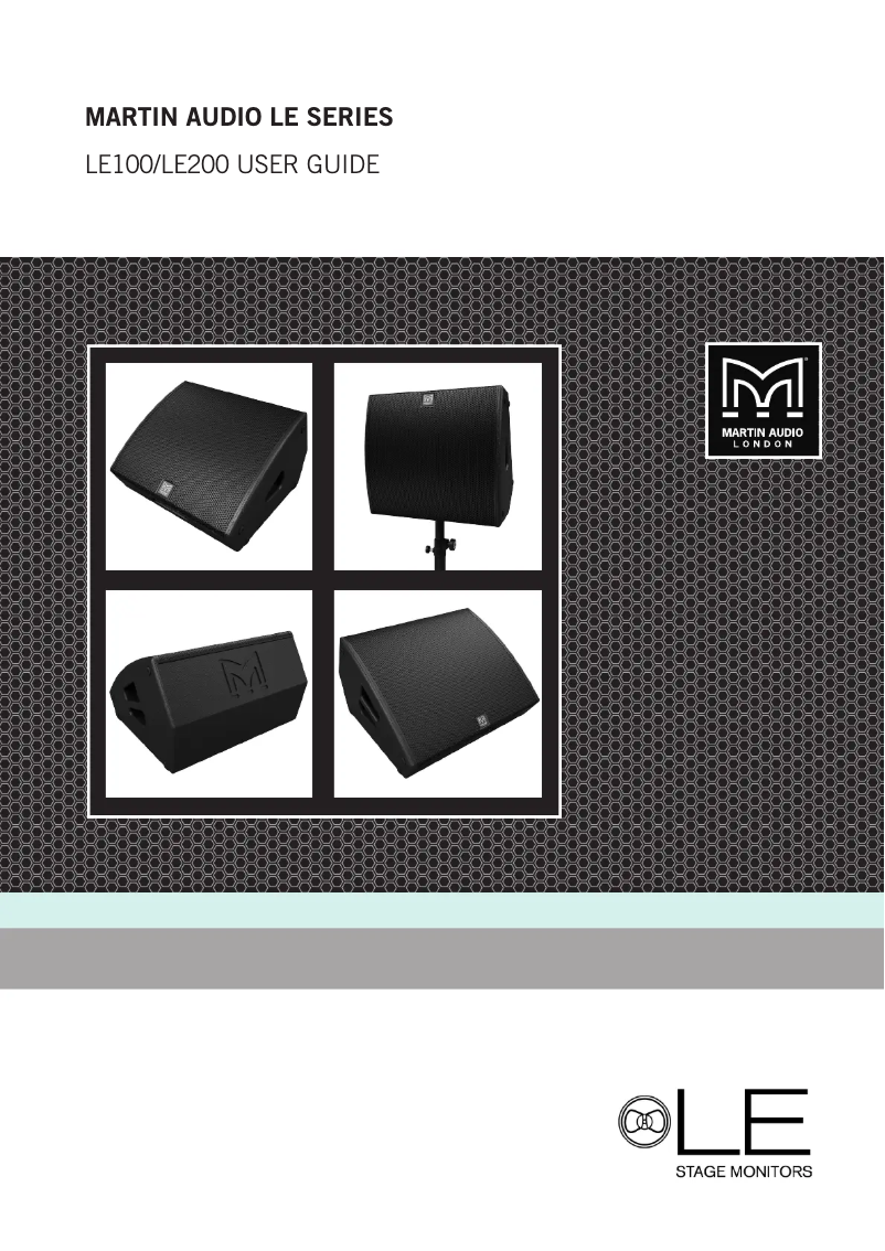 Image de la première page du manuel de l'appareil LE200