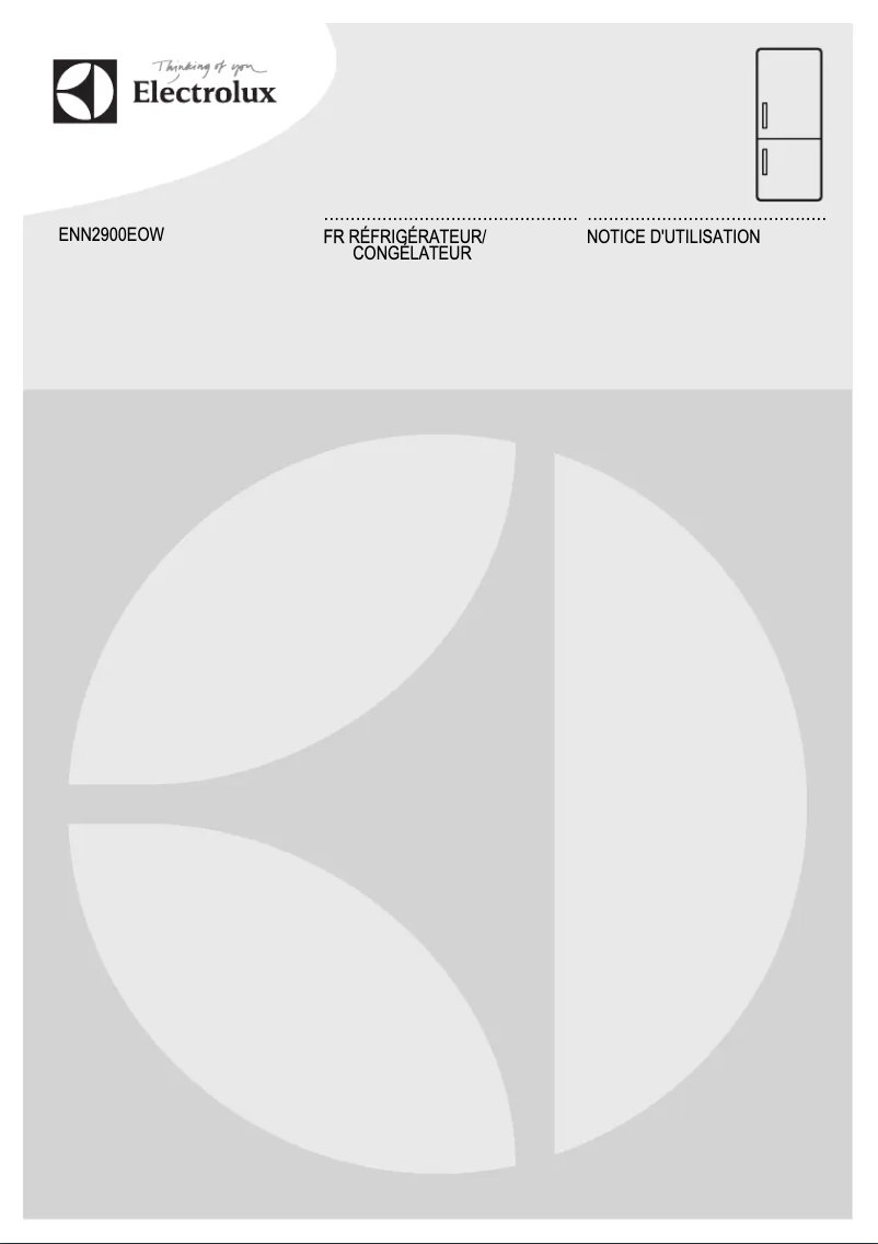 Page n°1 - Manuel utilisateur Electrolux ENN2900EOW