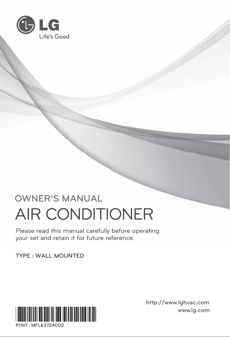 Página 1 del manual Manual de usuario LG ASNQ12GB1U0