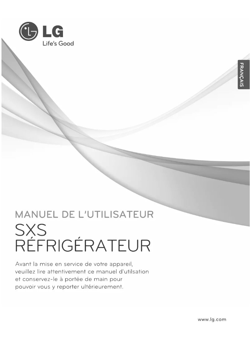 Page 1 de la notice Manuel utilisateur LG GC-P207GLYV