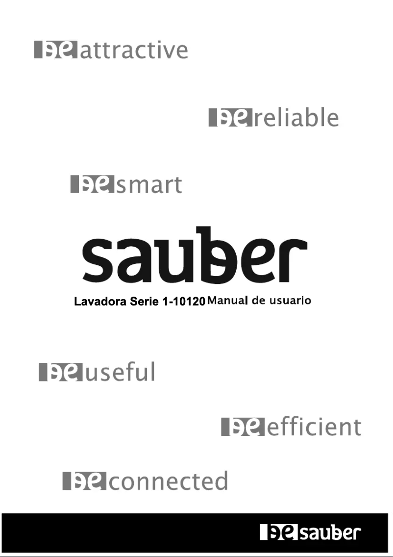 Page 1 de la notice Manuel utilisateur Sauber SERIE 1-10120