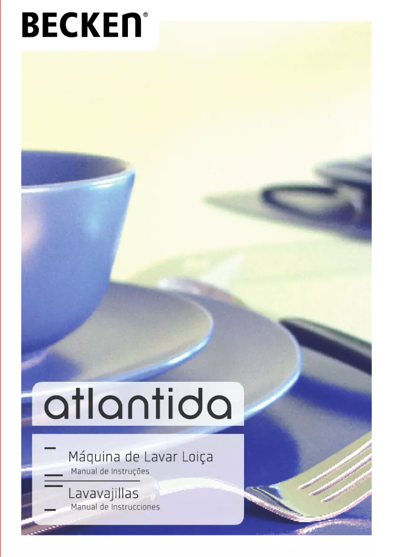 Image de la première page du manuel de l'appareil Atlantida DWM5ST