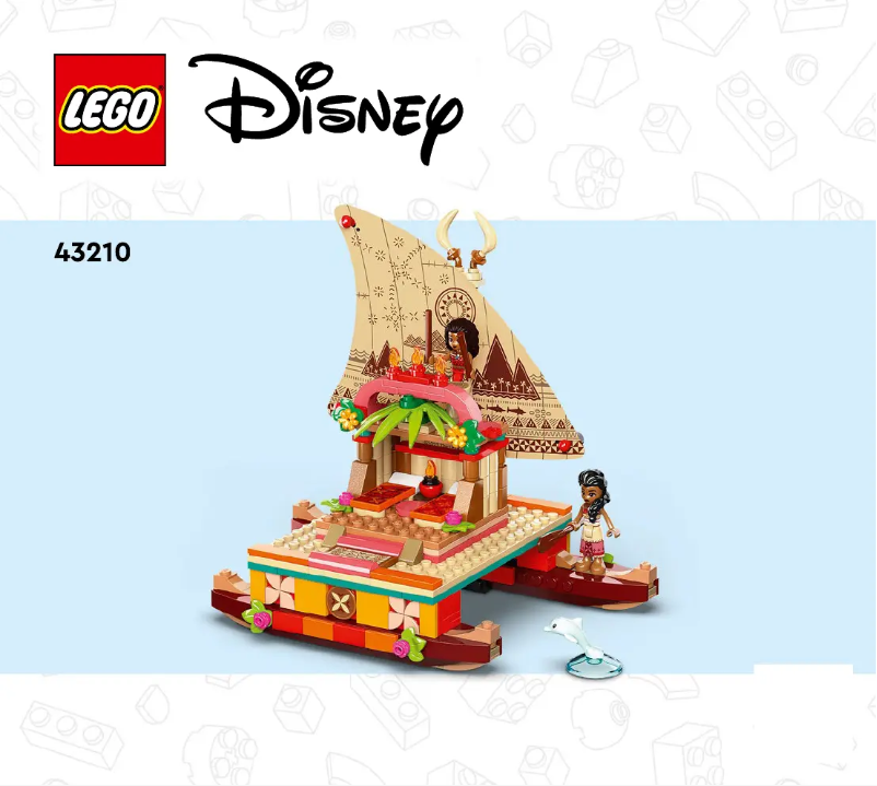 Página 1 del manual Manual de usuario Lego Disney 43210
