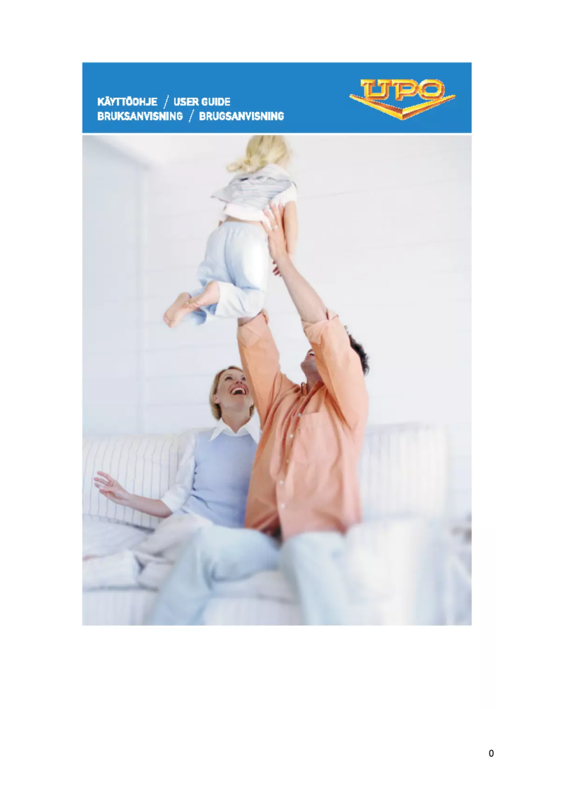 Page n°1 - Manuel utilisateur UPO CF105
