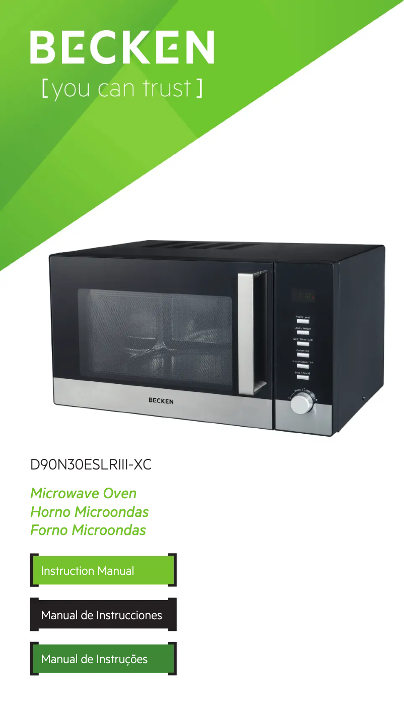 Page 1 de la notice Manuel utilisateur Becken BMW2329