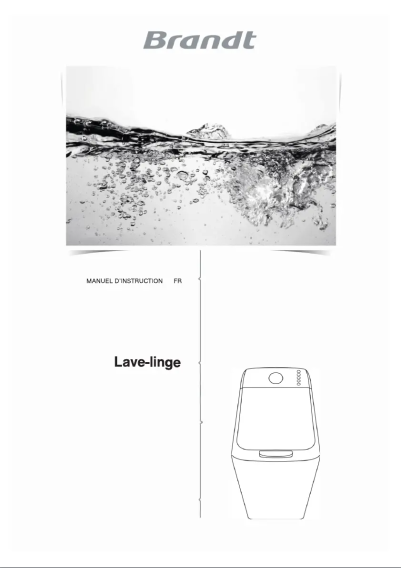 Página 1 del manual Manual de usuario Brandt BT16022