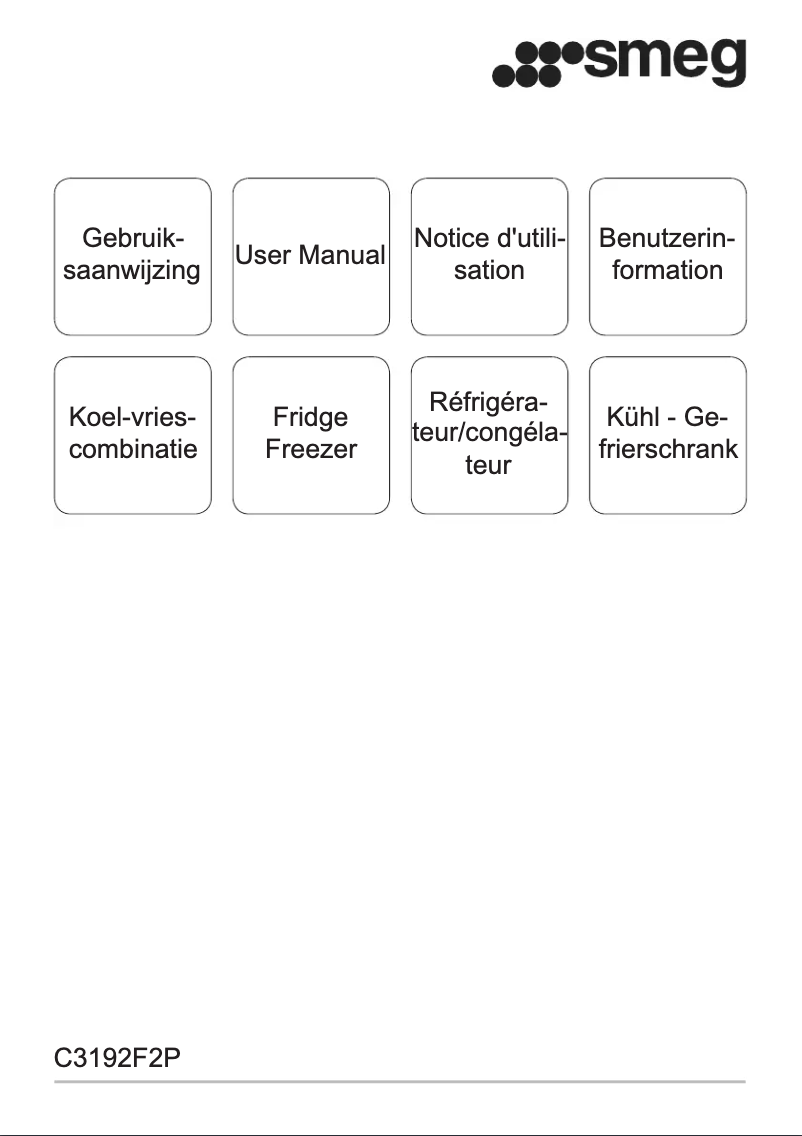 Page 1 de la notice Mode d'emploi Smeg C3192F2P