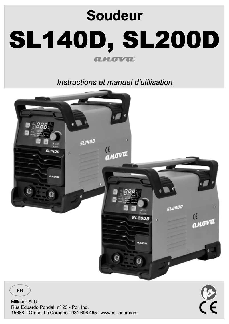 Página 1 del manual Manual de usuario Anova SL140D