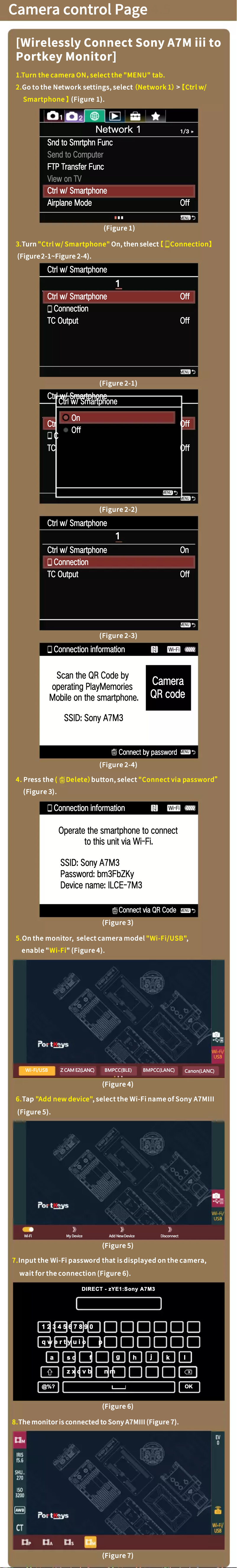 Página 1 del manual Manual de usuario Portkeys LH5P