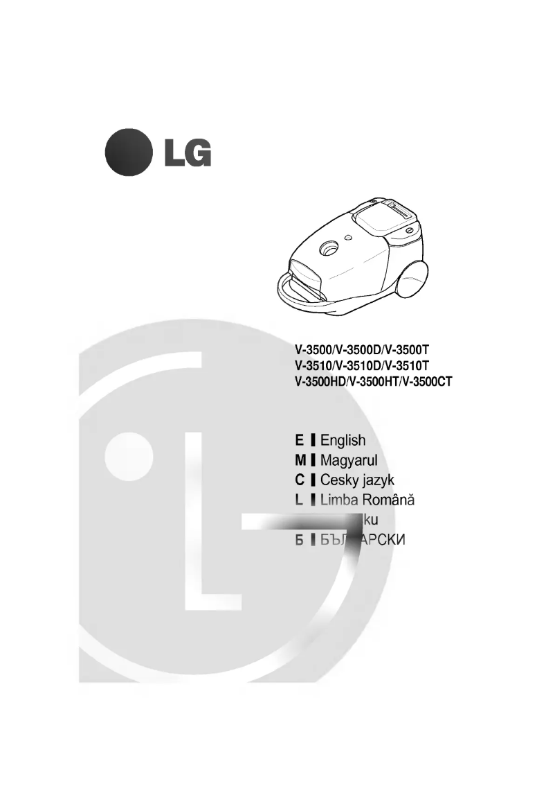 Página 1 del manual Manual de usuario LG VT3500D