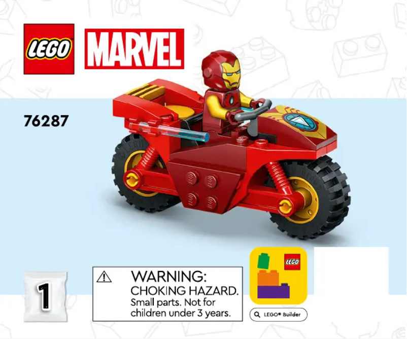 Image de la première page du manuel de l'appareil Marvel 76287