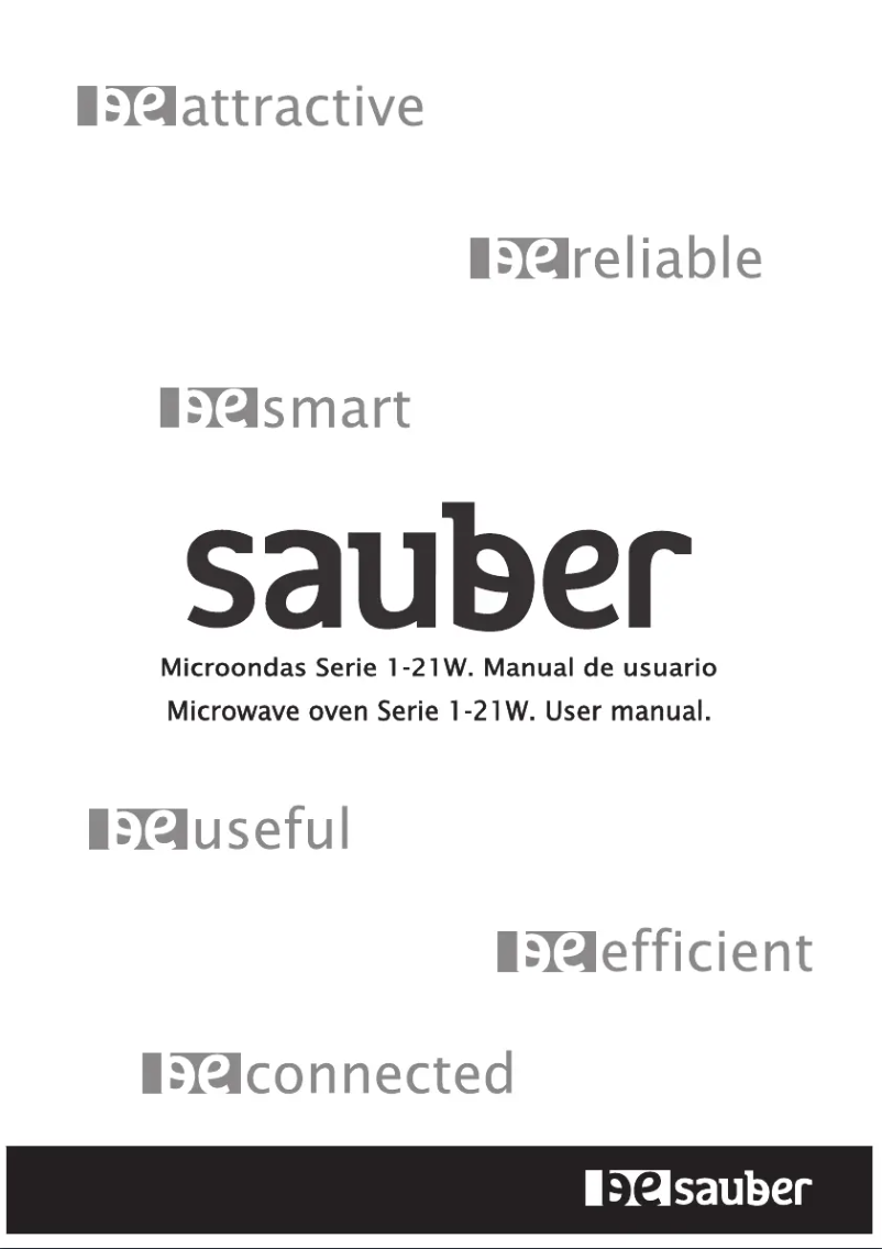 Page 1 de la notice Manuel utilisateur Sauber SERIE 1-21W