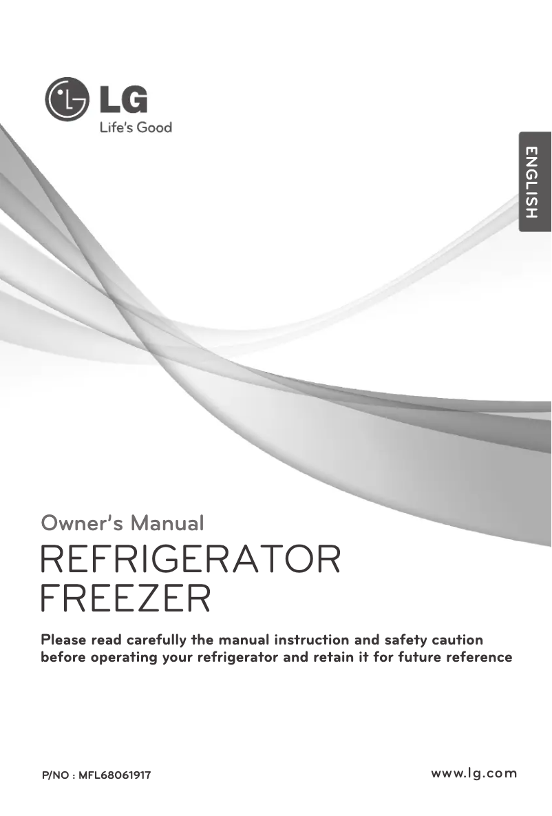 Page 1 de la notice Manuel utilisateur LG GN-B222SLC