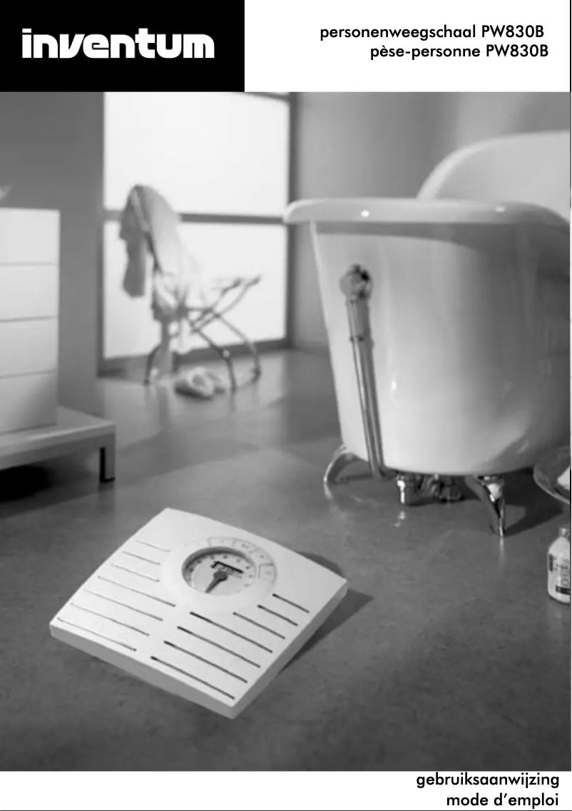 Page n°1 - Manuel utilisateur Inventum PW830B