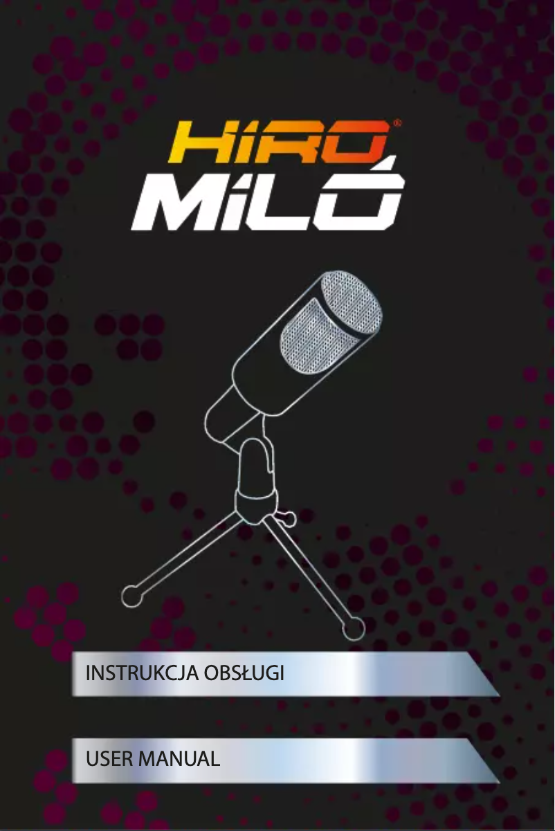Page n°1 - Manuel utilisateur HiRO MILO