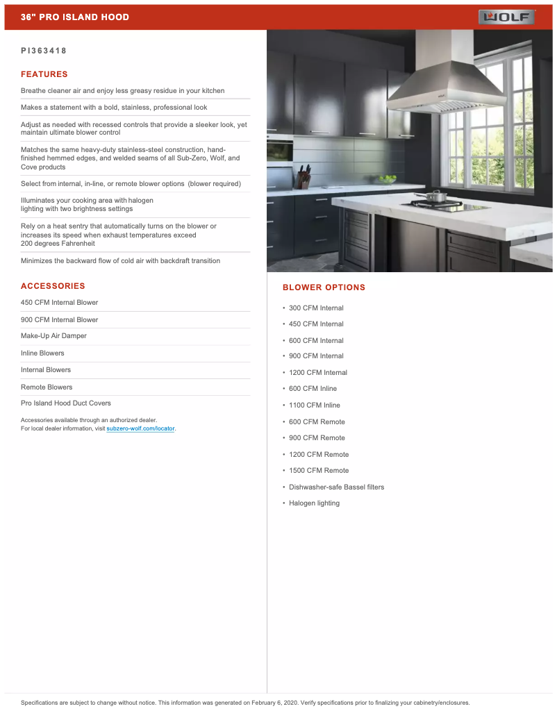 Page n°1 - Manuel utilisateur Wolf PI363418