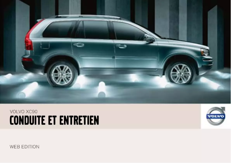 Page 1 de la notice Manuel utilisateur Volvo XC90 (2007)