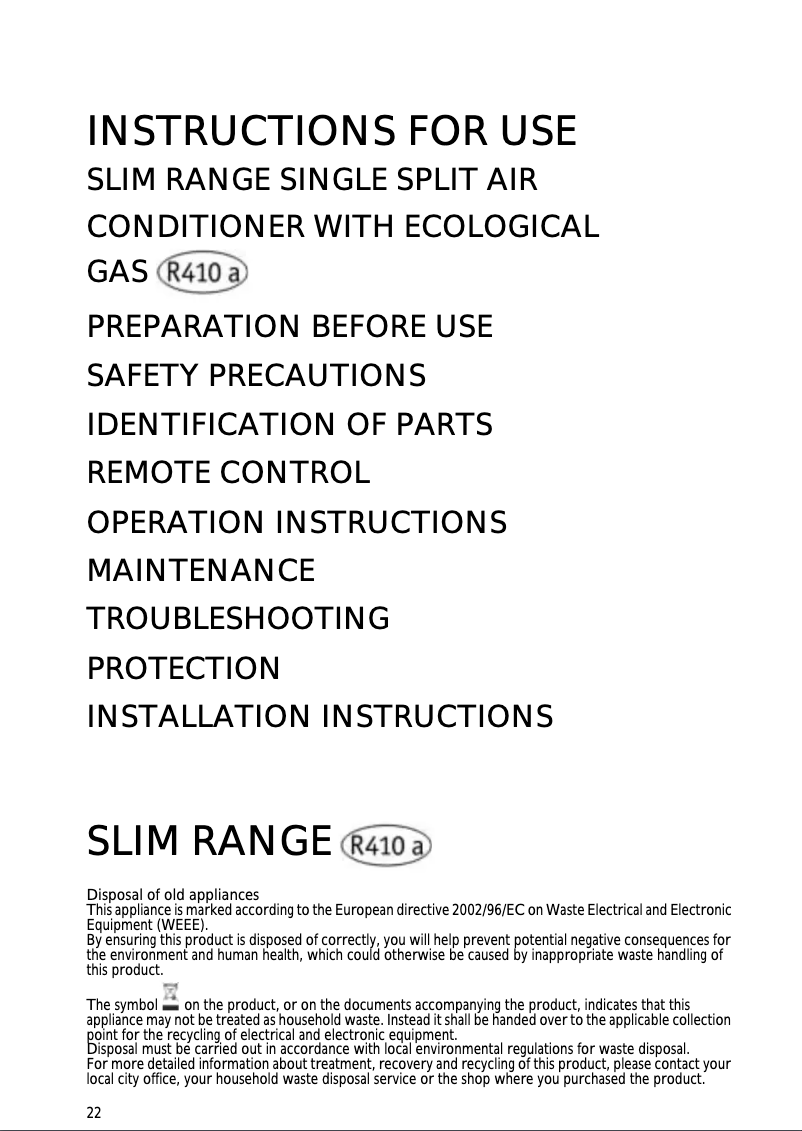 Page 1 de la notice Manuel utilisateur Whirlpool AMD 001