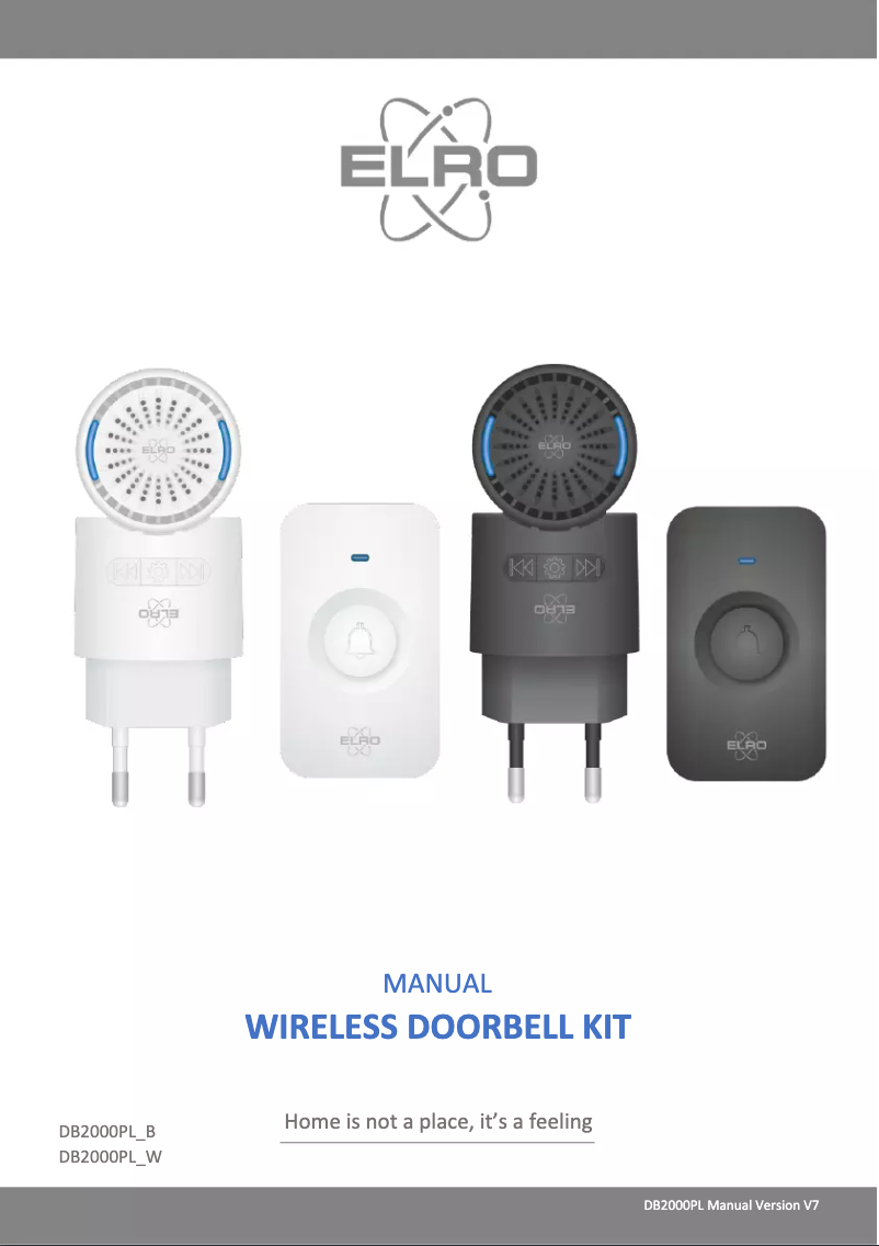 Page n°1 - Manuel utilisateur Elro DB200