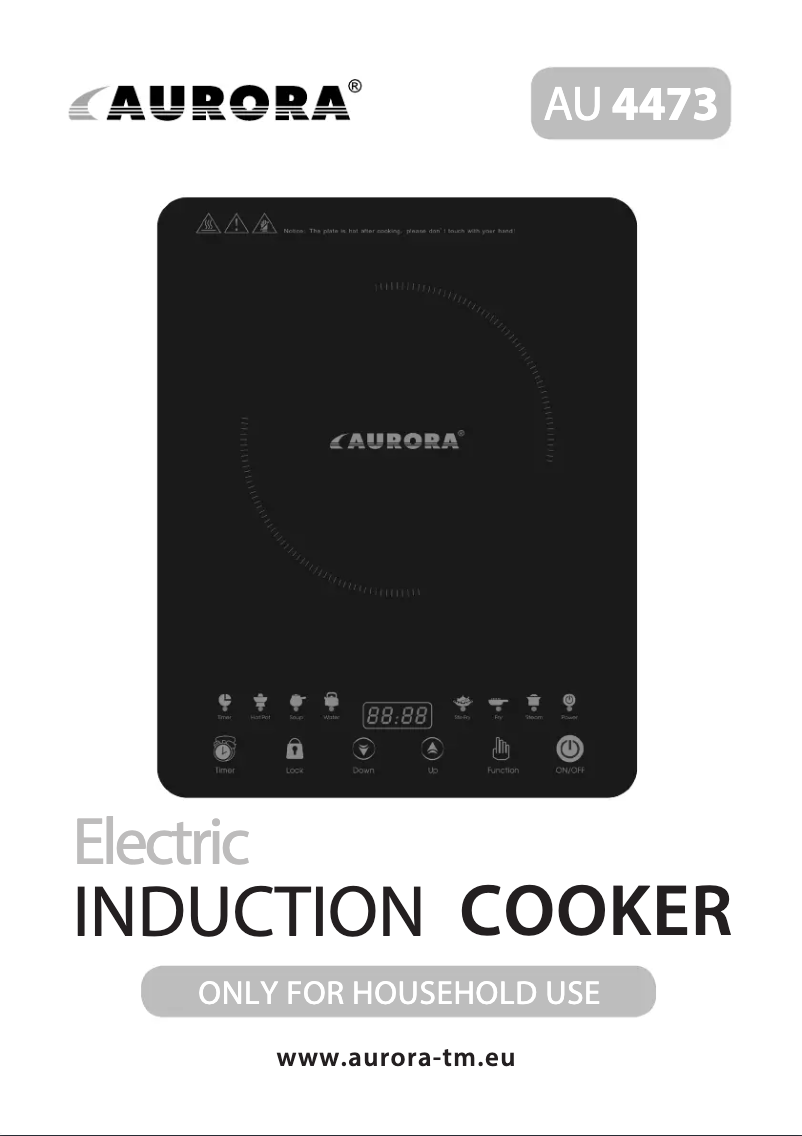 Image de la première page du manuel de l'appareil AU4473